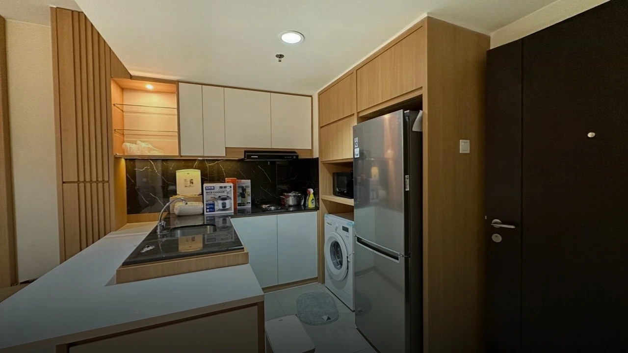 Dapur Apartment Orange County Cikarang
